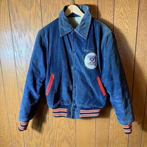 Vintage Holloway Midwest League 50th Anniversary Corduroy Jacket 1947-1996